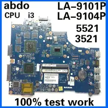 VAW01 LA-9101P для DELL Inspiron 3521 5521 ноутбук материнская плата VAW00 LA-9104P Процессор i3 3217U 3227U тесты работы