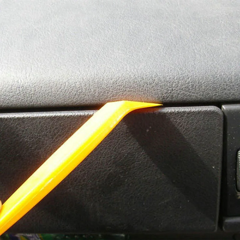 4pcs/set Car Removal Pry Open Tool Kit For Light Radio Audio Door Trim Panel Clip Plastic