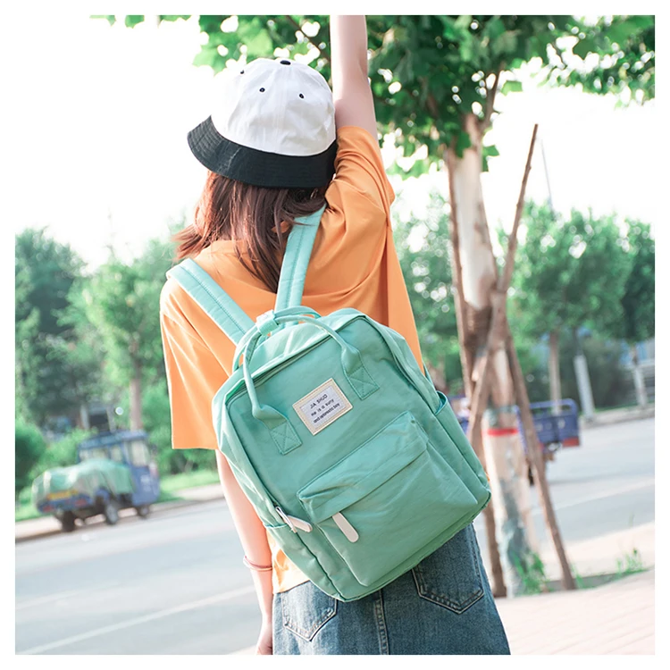 Bolsos escolares para niñas estilo de moda japonesa mochila para  estudiantes de escuela media mochila para niñas|Mochilas escolares| -  AliExpress