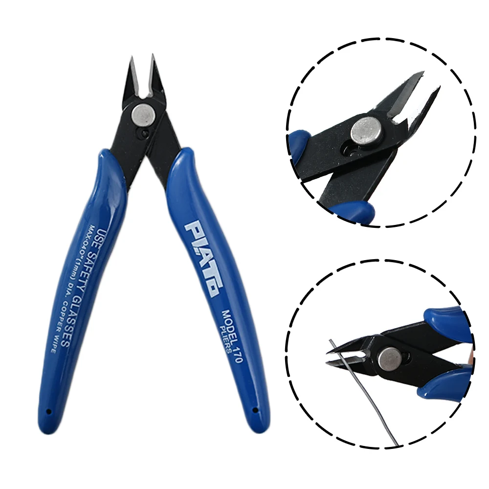

U.S. US American Plato. PLATO 170 Wishful Clamp DIY Electronic Diagonal Pliers Side Cutting Nippers Wire Cutter