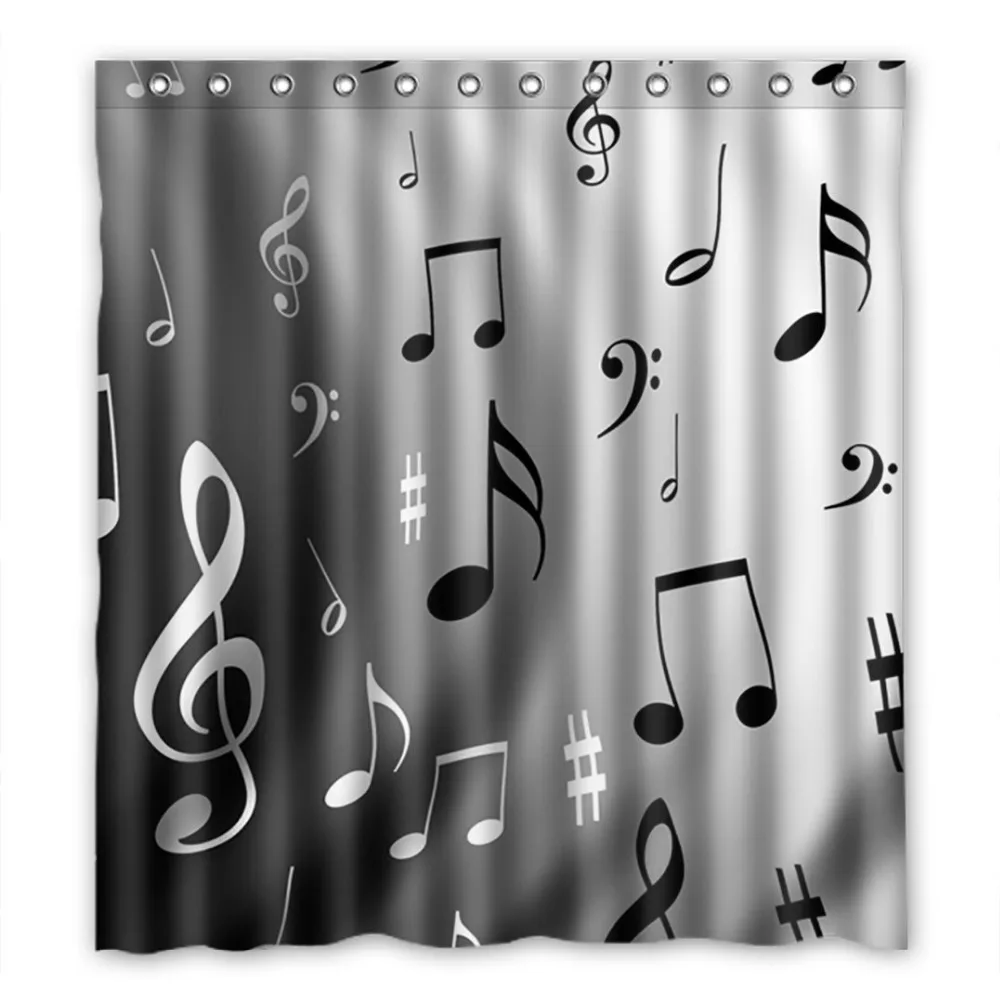 Us 16 82 Bathroom Shower Curtains Gorillaz Music Musical Notes 180x180cm Eco Friendly Waterproof Fabric Curtain In Us 16 82 Bathroom Shower Curtains Gorillaz Music Musical Notes 180x180cm Eco Friendly Waterproof Fabric Curtain In