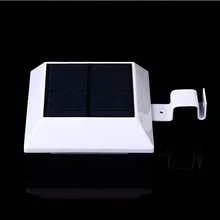 6LED крыльцо свет Водонепроницаемый солнечной энергии лампы Настенные светильники свет для наружной стены забор путь садовый свет