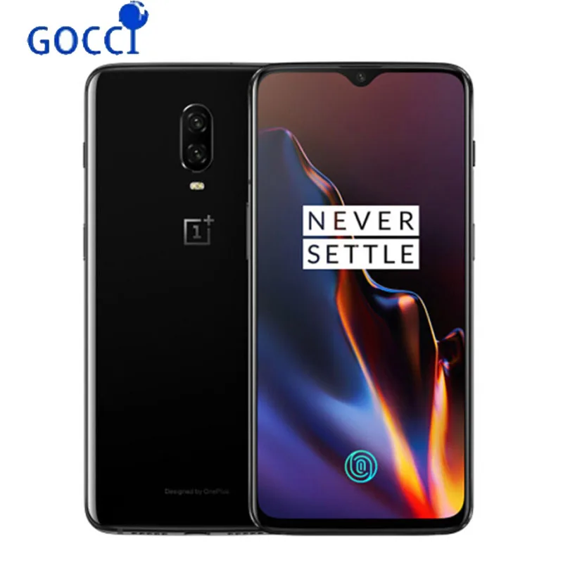 Оригинальный Oneplus 6 T мобильный телефон 8 ГБ ОЗУ 128 Snapdragon 845 Восьмиядерный 6,41 "двойной экран камеры сотовый телефон