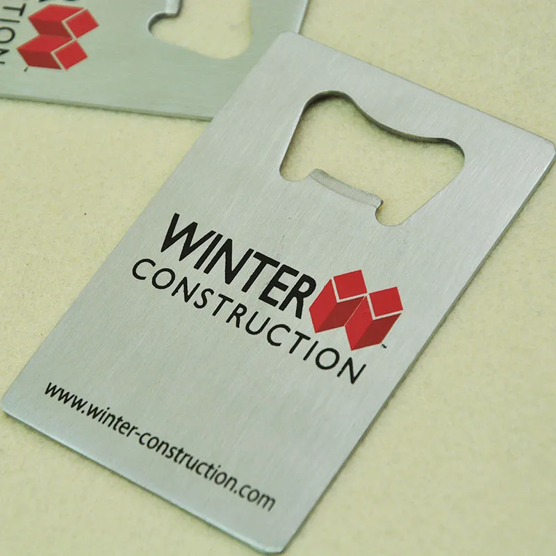 Personalized Bottle Opener Custom Logo Printed Promotional Bottle