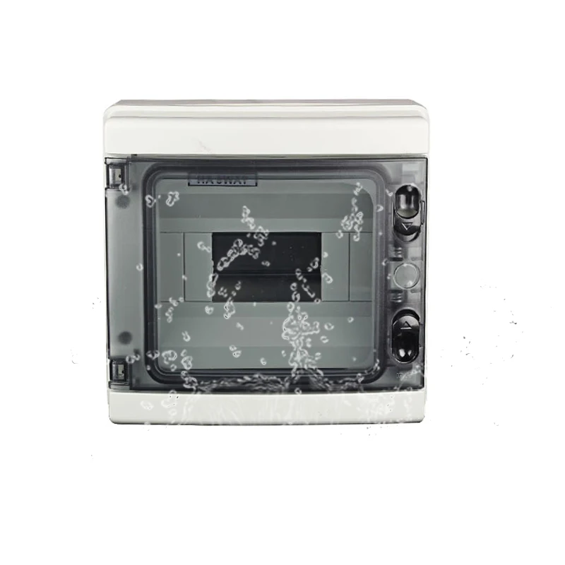 

HA Series 8Way IP65 Waterproof and Dustproof Distribution Box MCB BOX ABS PC Material for Circuit Breakers Indoor on the Wall