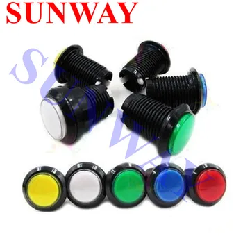 

32mm black edge small round Arcade Game LED illuminated push button with microswitch for Arcade Control Panel Bundle Kit