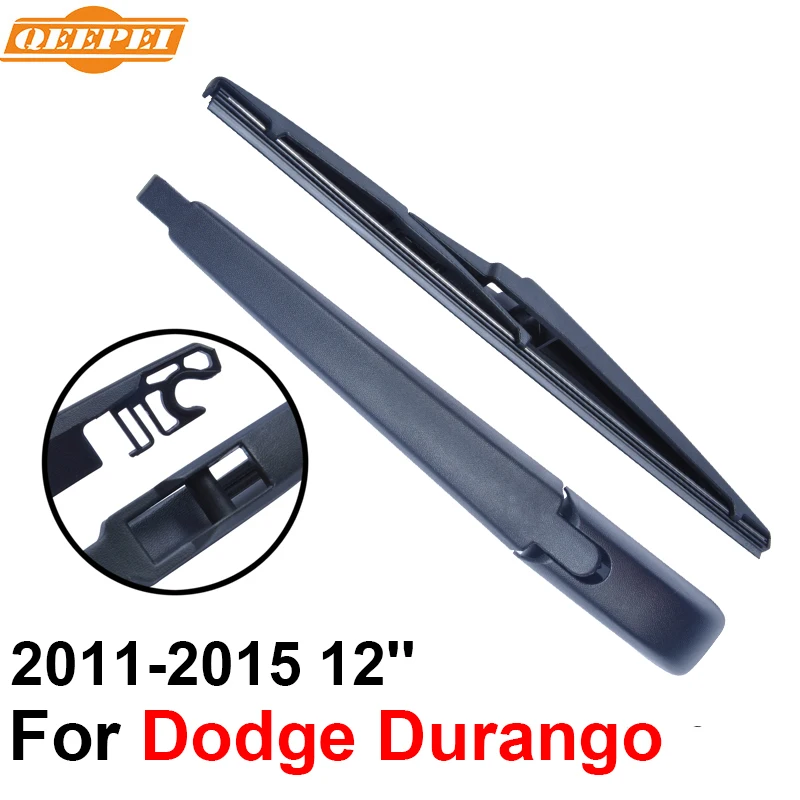 QEEPEI Rear Windscreen Wiper and Arm For Dodge Durango 2011 2015 12'' 4