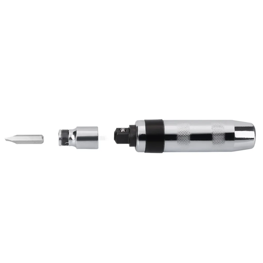 14-piece impact screwdriver set, metal box reversible hand tool, home repair kit