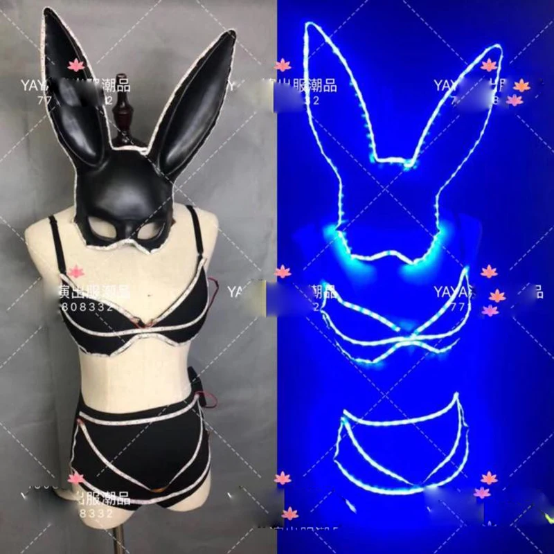 led rabbit costume (1)