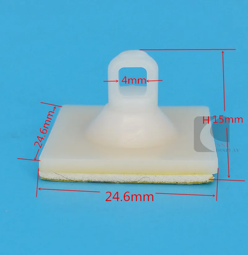 Пластиковый Поп-знак дисплей на квадратной основе сильная клейкая лента с подвесным кольцом в розничном магазине потолок 200 шт хорошего качества
