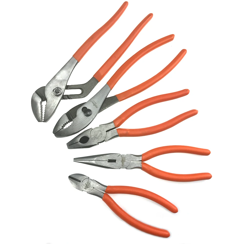 

2017 Promotion Cutting Tool Tweezers 5pc New Jewellery Making Tools Beading Pliers Round Flat Wire Side Cutters Kit Set Ad1047
