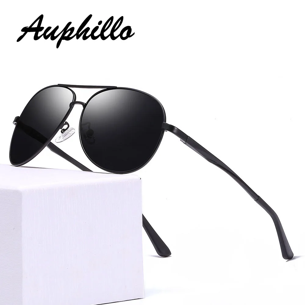 AUPHILLO Photochromic Sunglasses Men Women Polarized Driver's Driving Glasses Classic Retro Sunglasses For Men UV400 All Weather AUPHILLO Photochromic Sunglasses Men Women Polarized Driver's Driving Glasses Classic Retro Sunglasses For Men UV400 All Weather