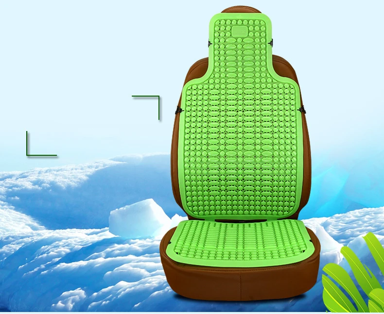 Автомобильный сиамский летний пластиковый охлаждающий коврик автомобильная универсальная новая пластиковая подушка для сиденья PE пластиковая цельная подушка для автомобильного сиденья
