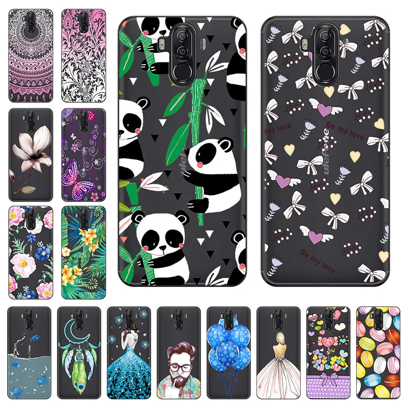 

Phone Cases For Ulefone S7 Case Silicone Clear Transparent Cover For Ulefone S7 Pro 5.0 Inch Cover Painted TPU Soft Bumper