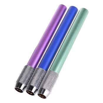 

3 Pcs Random Color Metal Pencil Lengthened Extender Holder School Office Writing Supplies Pen Refill