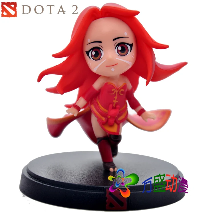DOTA 2 Moba игровая фигурка Lina ПВХ модель DIY Экшн фигурки защита древней коллекции dota2