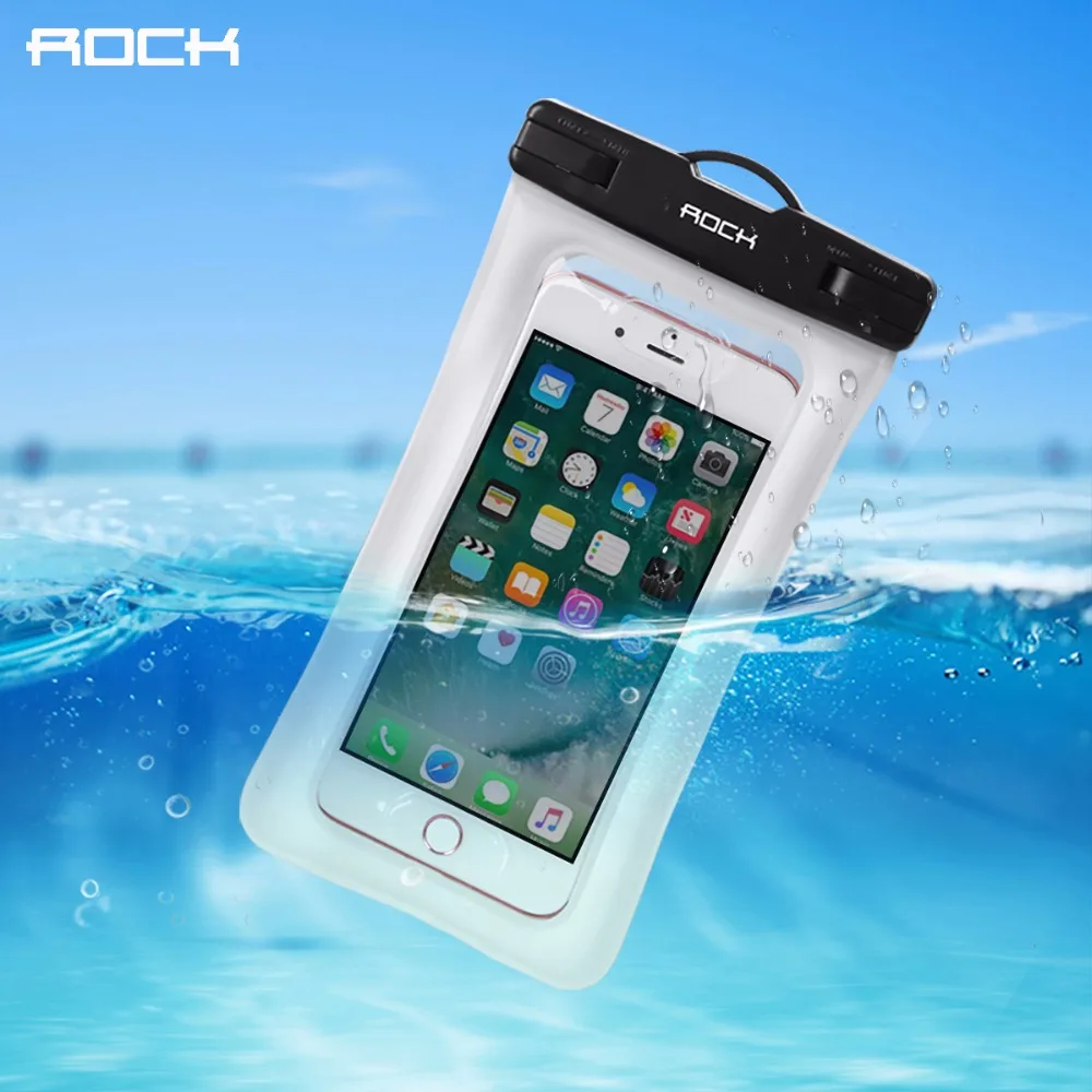 ROCK Waterproof Phone Cases for iPhone 5 6 7 Samsung Xiaomi Huawei Meizu High Quality Universal