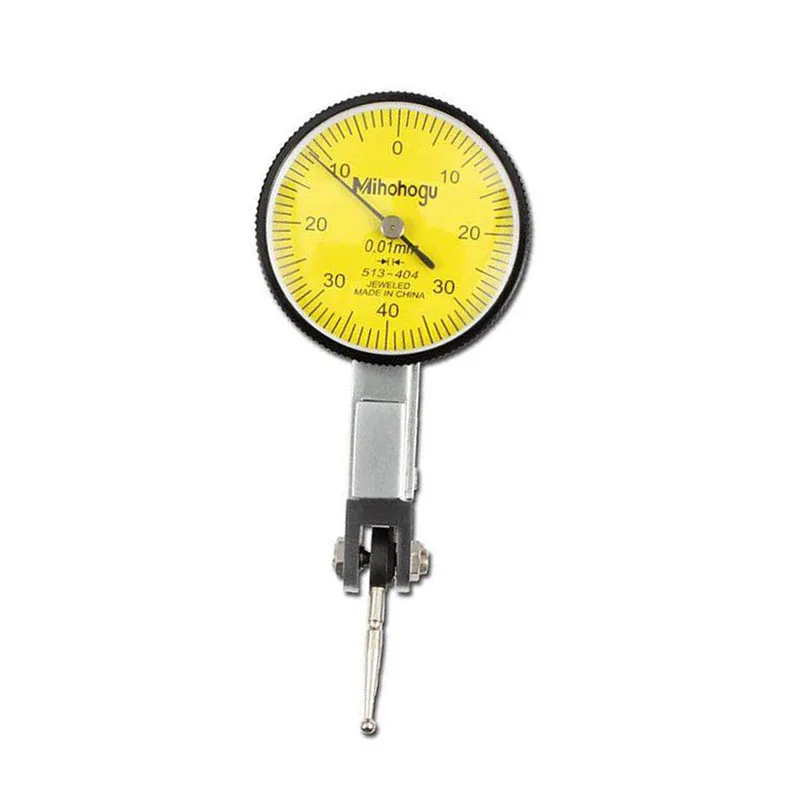  Leverage dial indicator 0-0.8mm/0.01mm Dial Test Indicator Measurement Instrument Precision Magneti