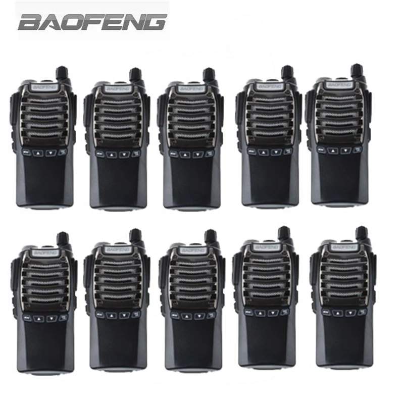 10-шт Baofeng UV-8D UHF 400-480 МГц двойной PTT радио 8 Вт 2800 каналов 1750 мАч DTMF VOX Гц тон FM рация