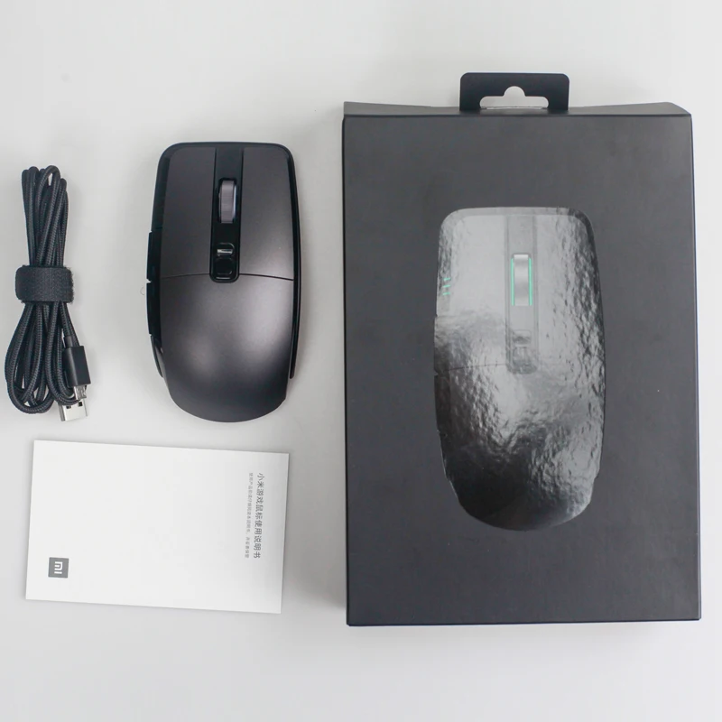 Оригинальная Беспроводная игровая мышь Xiaomi USB 2 4 ГГц 7200 точек/дюйм RGB подсветка