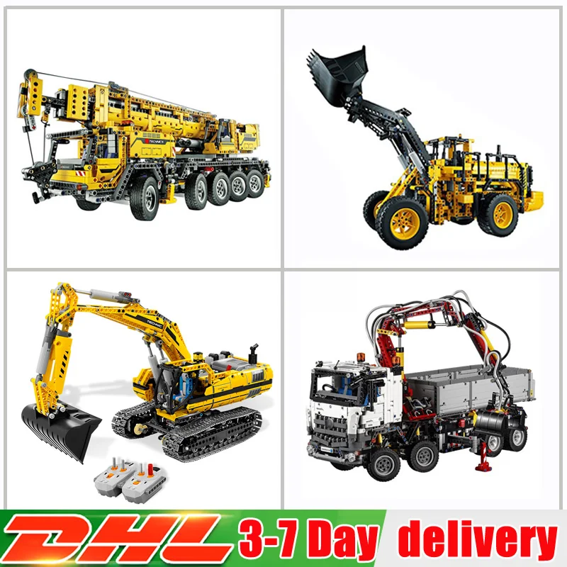 

LEPIN 20004 20005 20006 20007 Technic Building Legoings 42009 42023 42030 8043 Blocks Bricks Educational Toys for Children Gifts