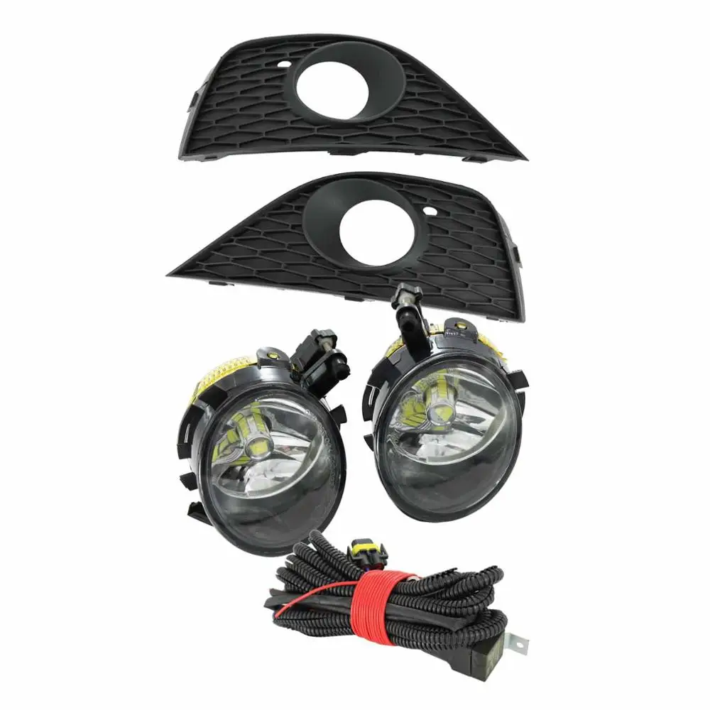 

2Pcs LED Car Light For Seat Ibiza 2009 2010 2011 2012 LED Fog Light Fog Lamp Wire Fog Light Grille Cover Bulbs Kit