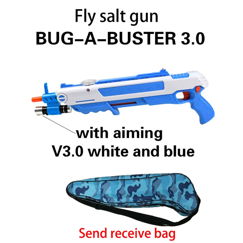 Creative bug a salt Gun Salt Pepper Bullets Blaster Airsoft for Bug