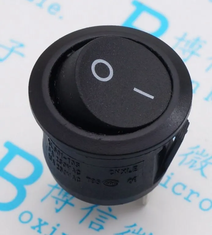 

KCD1-201 hole 20MM three feet two round boat switch power switch 6A250V