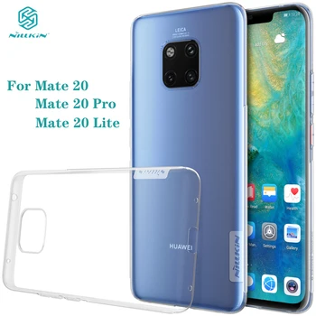 

For Huawei Mate 20 Case 20 Pro 20 lite Case Nillkin Nature Transparent Clear Soft silicon TPU Protector Phone cover for Mate20