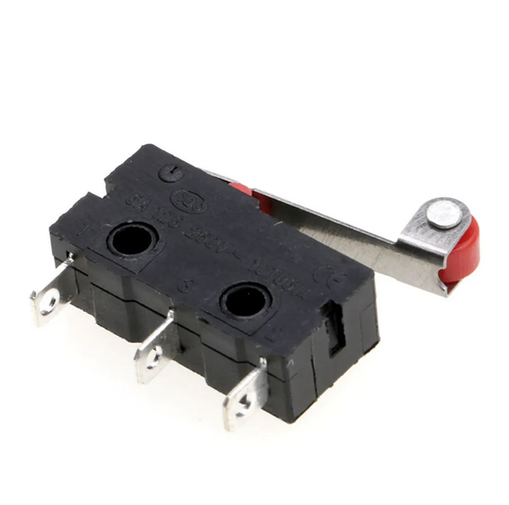 ZLinKJ 5 шт./компл. KW12 3 PCB микро роликовый рычаг рычага открыть закрыть выключатель