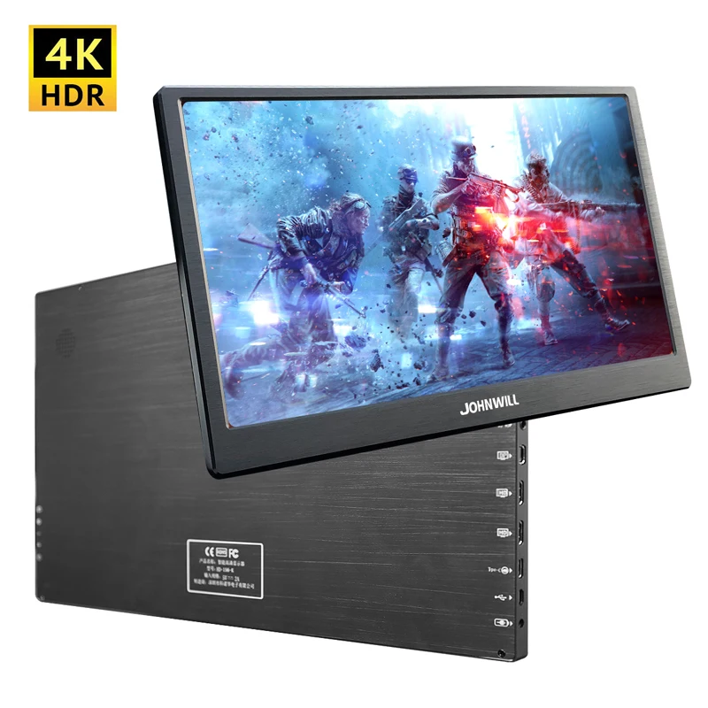 18 4 дюймов IPS Тип C 4K 3480*2160 Портативный Экран для переключатель PS4 Pro Xbox 60 Гц HDMI HDR