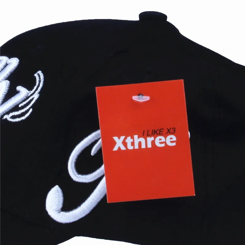 [Xthree] 100% القطن البيسبول كاب المرأة عارضة snapback قبعة للرجال casquette أوم إلكتروني التطريز gorras