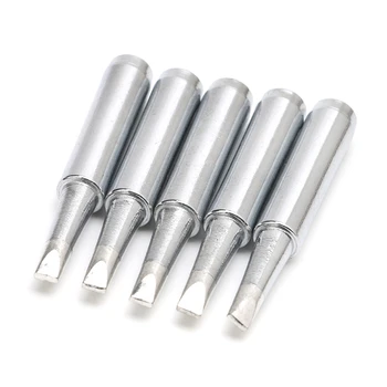 

BENGU 5Pcs Iron Tsui 900M-T-3.2D Soldering Solder Iron Tips Replacing 3mm Chisel Width