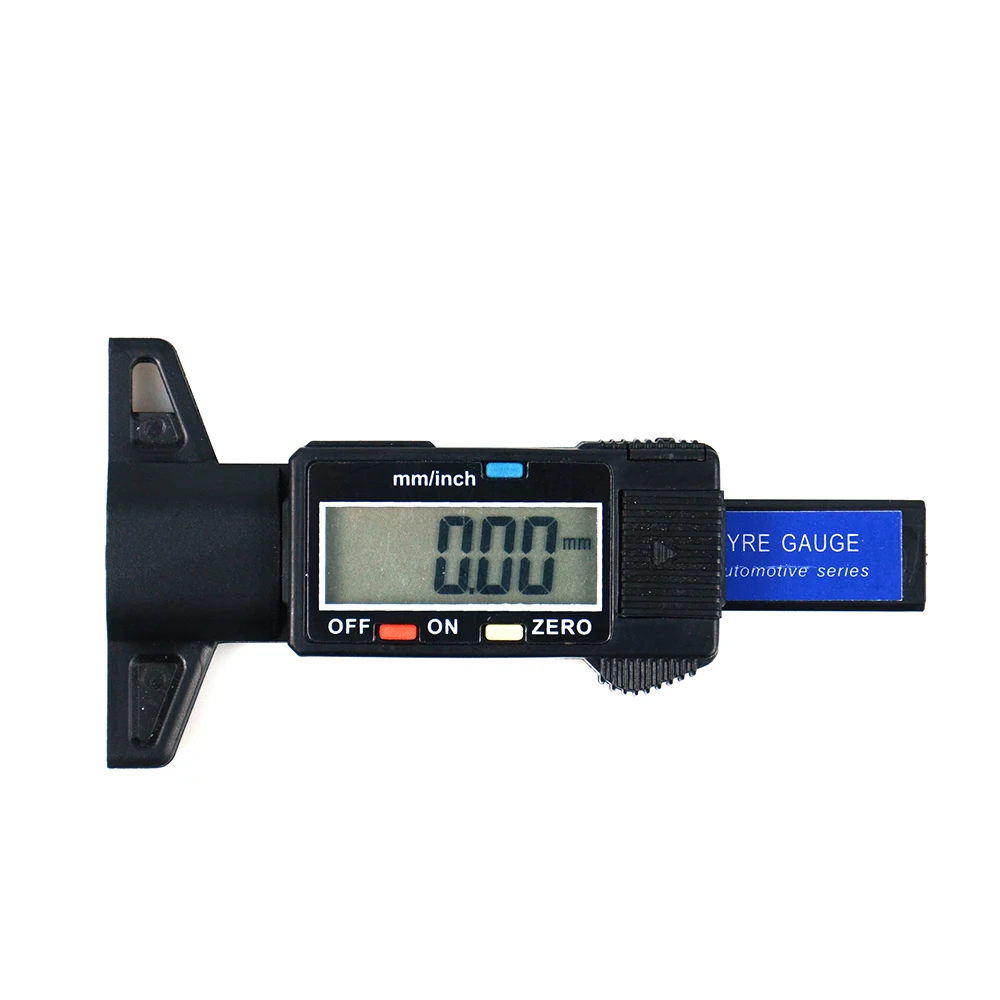 0-25,4 мм Автомобильный цифровой шины Глубина рисунка протектора шины тестер Датчик измеритель суппорт Инструмент ЖК-дисплей Дисплей Tpms мониторинга шин Системы