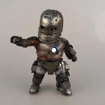 

Marvel Iron Man 3 Mark 1 Egg Attack PVC Action Figure with LED Light Collectible Model Toy 8" 20cm Free shipping KB0473