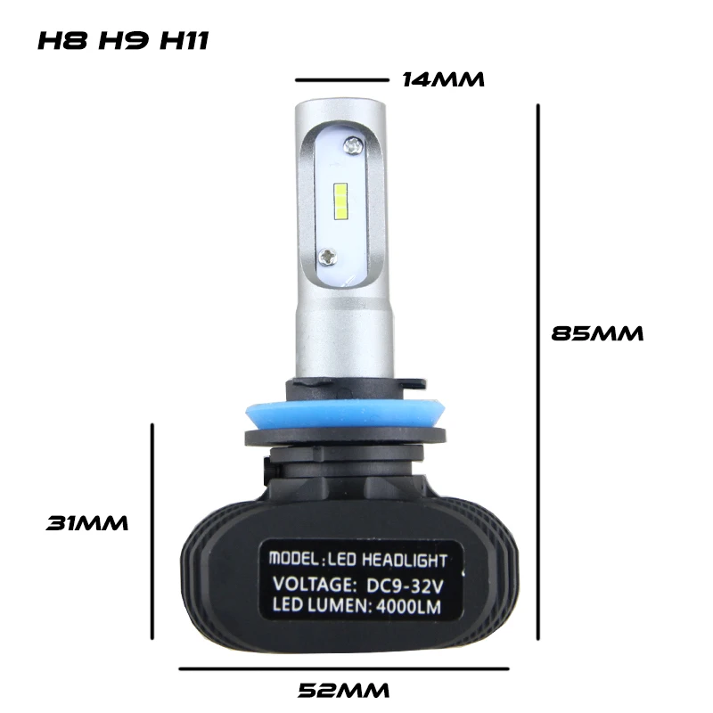 potência, 50w 8000lm para audi a4 b8.5 b8 facelift allroad (2013))