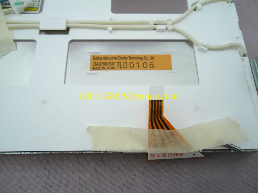 LTA070B054F LTA070B052F 7inch LCD screen display for toyota prius year 2005-2008, Car Navigation LCD Panel
