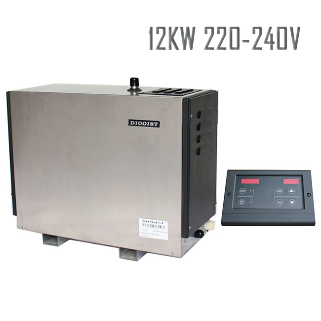 12KW220-240V 50 HZStainless стали интенсивного использования Энергии разговор парогенератор CE 2 лет гарантии