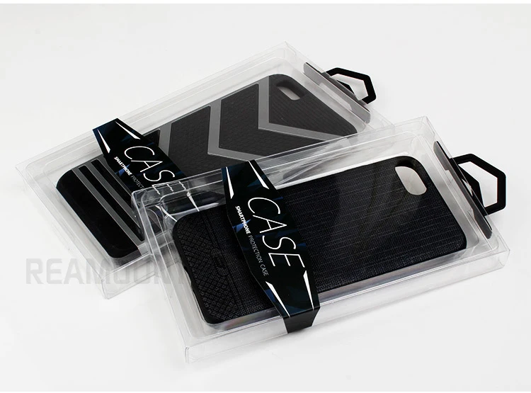 200 шт DIY настроить логотип компании пыленепроницаемый ПВХ прозрачная упаковочная коробка для iphone 6s 6s plus Оболочка Чехол для телефона