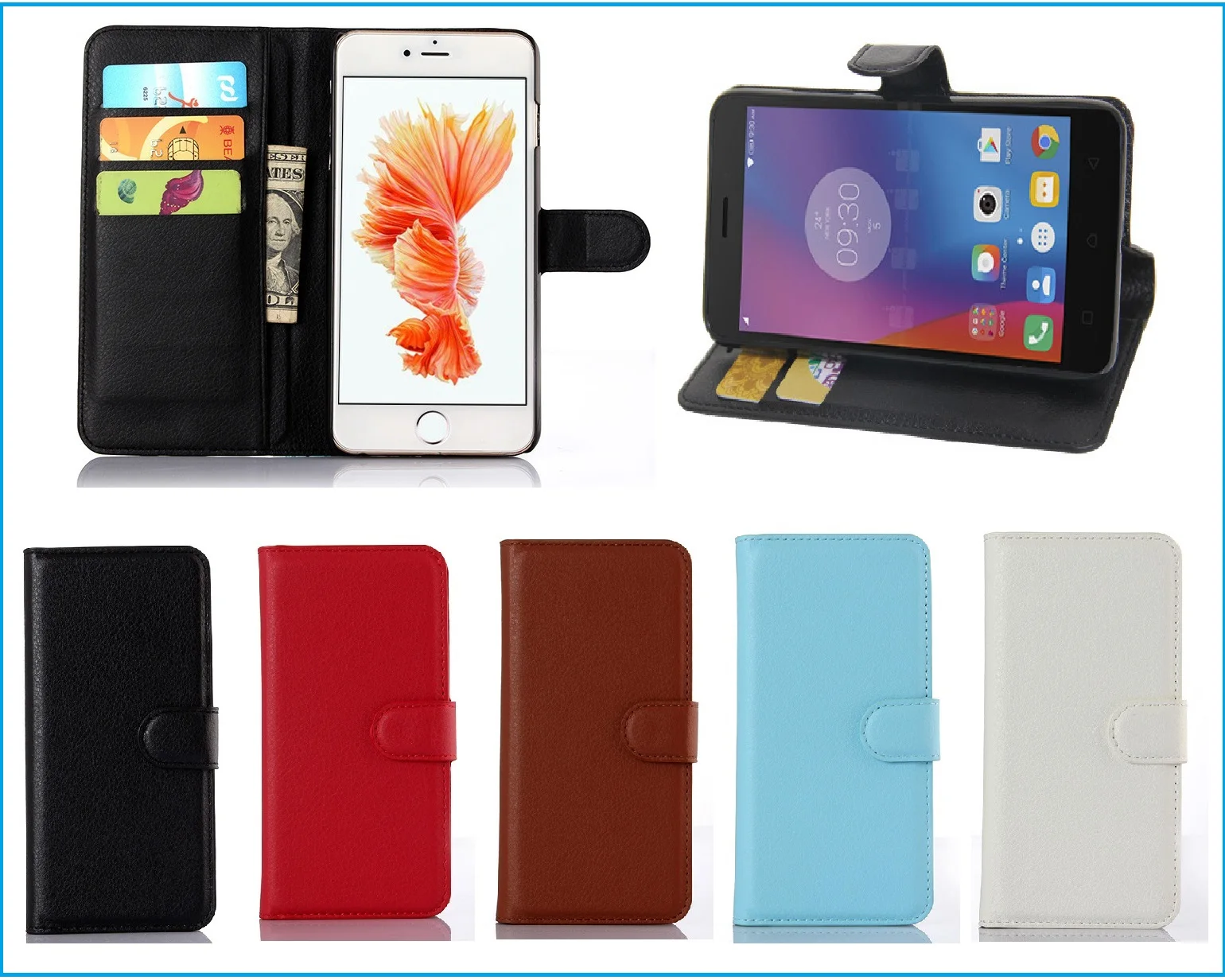 

Hot Sale! Ulefone T1 Case New Arrival 6 Colors Luxury PU Flip Leather Protective Phone Cover For Ulefone T1 Case