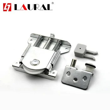 

Free Slotted Heavy Duty Wardrobe Sliding Door Pulley Push-Pull Wheel Door Hanging Wheel Furniture Cabinet Door Roller Track