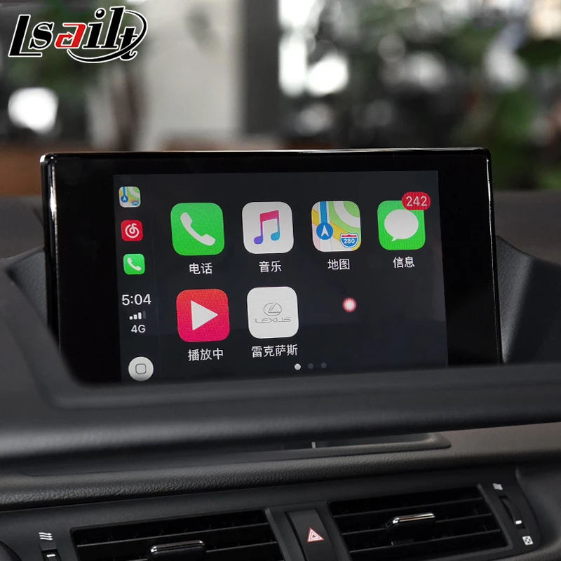 Android 9 0 мультимедийный видео интерфейс GPS навигационная коробка для ES GS IS LX NX RX ....