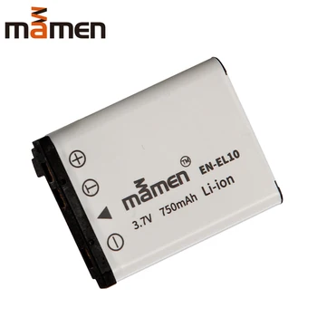

Mamen EN-EL10 750mAh Full Decoding Li-Battery For Nikon EN EL10 LI-42B Li-40B LI42B Li 42B 40B Rechargeable Camera Battery Pack