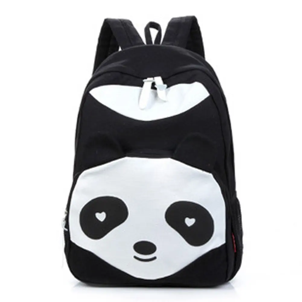 Buy Fashion Lovely Panda Canvas Women Backpack School