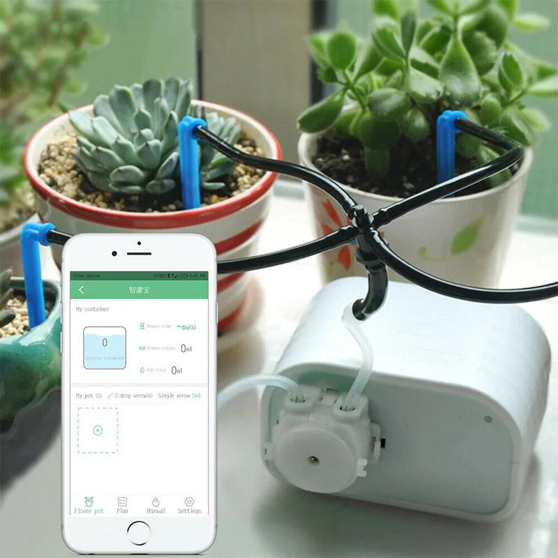 

Newly Household Plants Automatic Drip Irrigation System Timer Self Watering for Plants