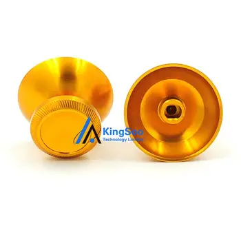 

Gold Metal 3D Thumbstick Analog Joystick Stick Cap for Playstation 4 PS4 Controller