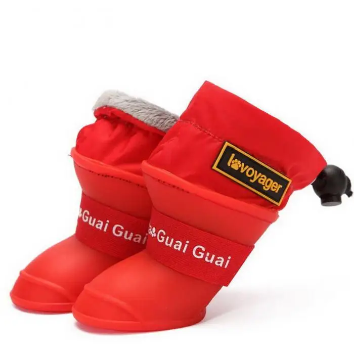 botas de chuva para cachorro de calçado de silicone antiderrapante prova quente para roupa de suprimentos essenciais para cães