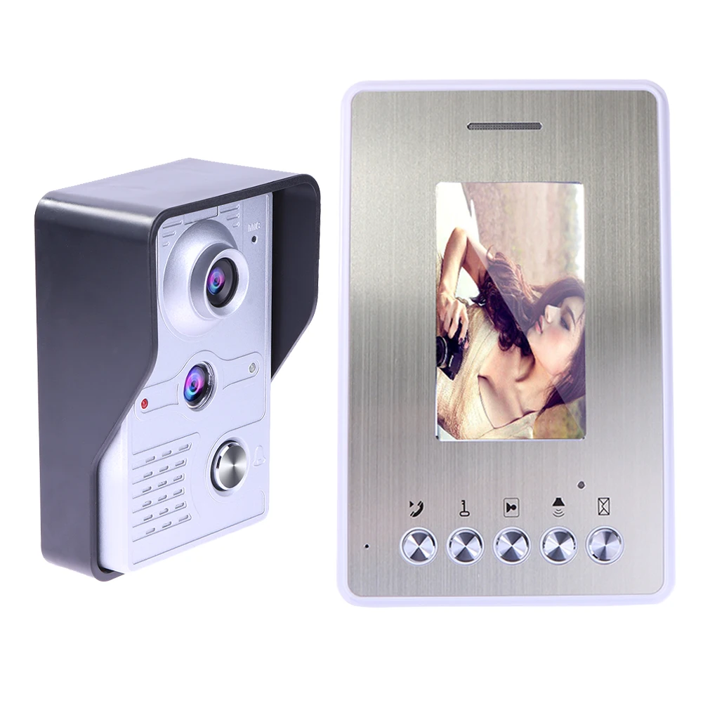 

4.3 InchColor LCD Screen Doorbell Viewer Digital Door Peephole Viewer Camera Security Door Eye Video Record Night Vision