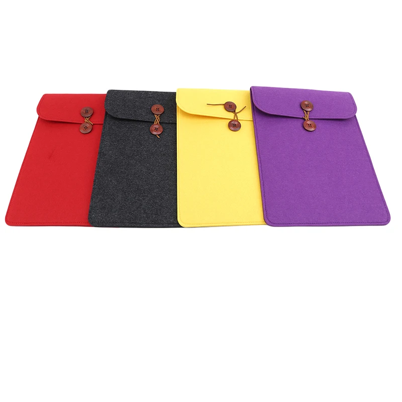 

2019 Hot Sale Felt A4 Folder Storage Bag Business Archive Information Bag Home Office Storage Supplies Home Accessories