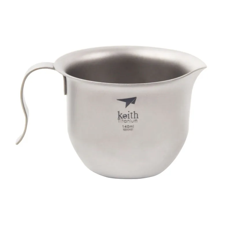  Keith Titanium Chinese KongFu Tea Set Luxury Portable Outdoor Camping Cup Hiking Drinkware Ultralig